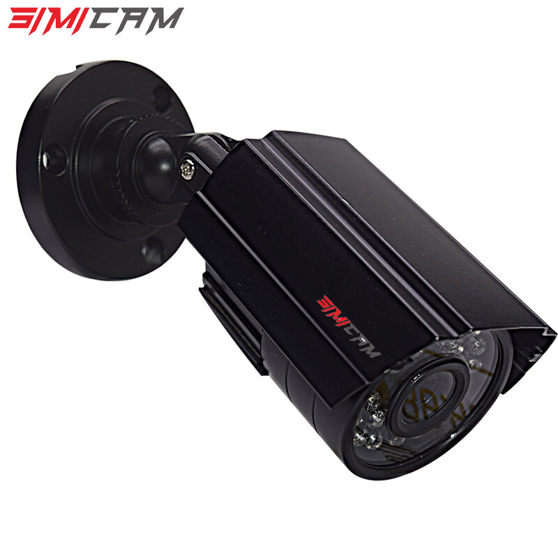 SIMICA1080P AHD كاميرا الأمن 2PCS2MP/5MP رصاصة عدة في الهواء الطلق مانعة لتسرب الماء الإسكان 66ft سوبر للرؤية الليلية IR CCTV كاميرا فيديو #4
