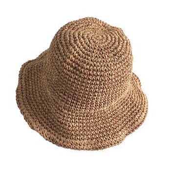 السفر طوي شاطئ البحر القش قبعة الكورية كلية نمط قبعة الشمس حماية الشاطئ قبعة الشمس الإناث تنوعا صياد حوض قبعة