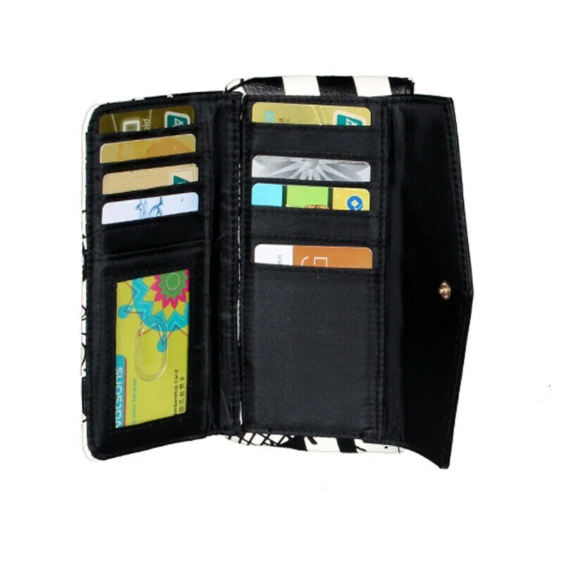 نساء محافظ أنثى عملات جيب محفظة محفظة حمل بطاقات السيدات 5526