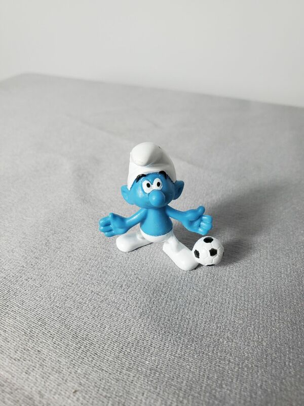8 قطعة/المجموعة kawaii الأزرق الروح الشهيرة الكرتون الدمى Smurfing نموذج لجسم اللعب كعكة الديكور