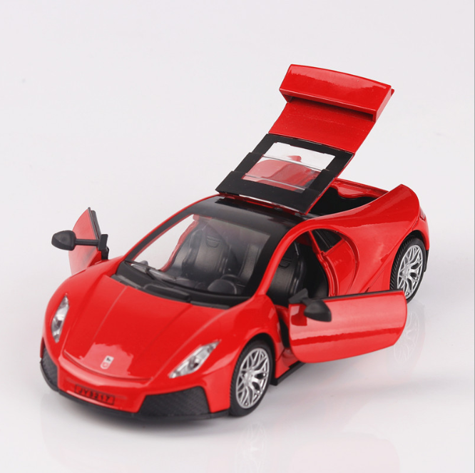 الإسبانية Spano Spano GTA سيارة نموذج 1:32 صوتية البصرية العودة قوة محاكاة لعبة سيارة الأطفال هدية عيد ميلاد