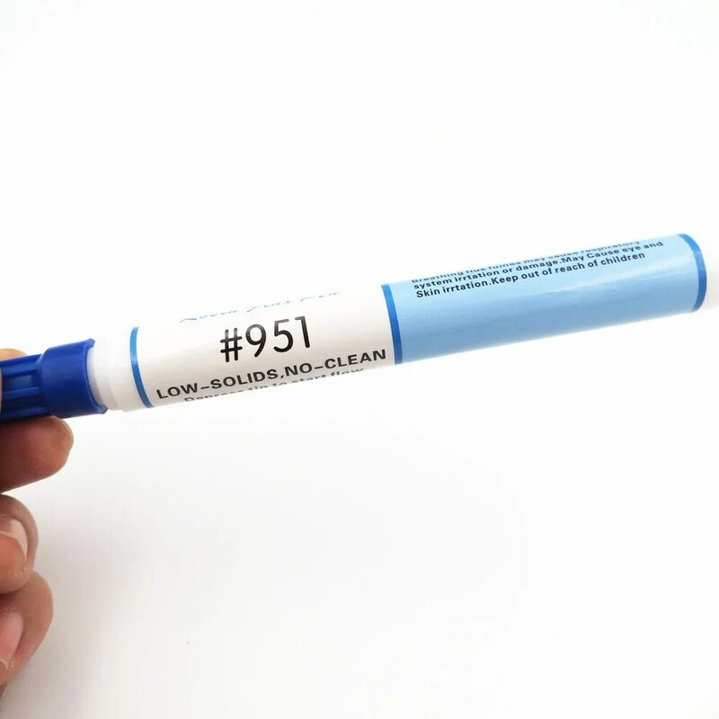 10 مللي لحام الصنوبري تدفق القلم منخفضة الصلبة غير نظيفة DIY بها بنفسك لحام الطاقة تنظيف خالية لحام القلم