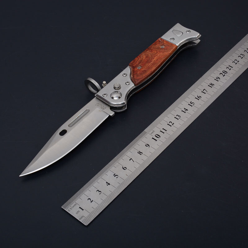 سكين جيب يدوي يساعد على فتح السكاكين خارج الشفرة سكين تكتيكي قابل للطي أداة إنقاذ EDC للاستخدام الخارجي للتخييم والصيد