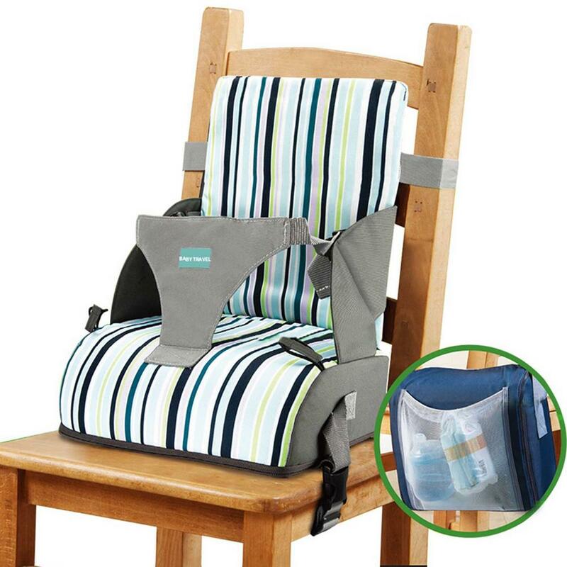 مفيدة كرسي طعام للأطفال حقيبة الطفل مقعد المحمولة أكسفورد قماش مقاوم للماء الرضع السفر طوي الطفل حزام تغذية عالية كرسي