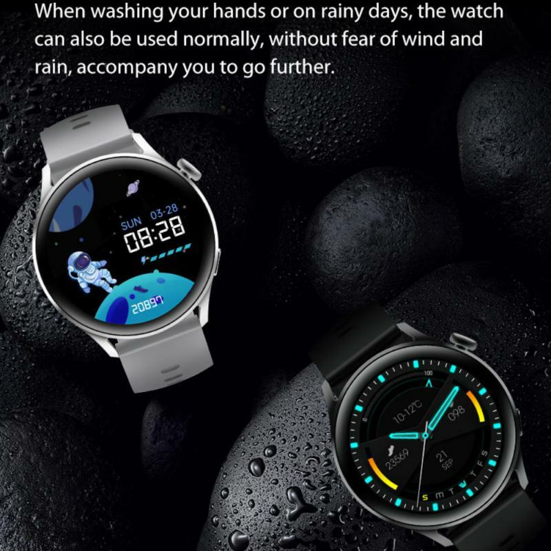 S88 ساعة ذكية الرجال النساء اللياقة البدنية معدل ضربات القلب ضغط الدم الطقس النوم رصد سوار تعقب Smartwatch ل IOS أندرويد