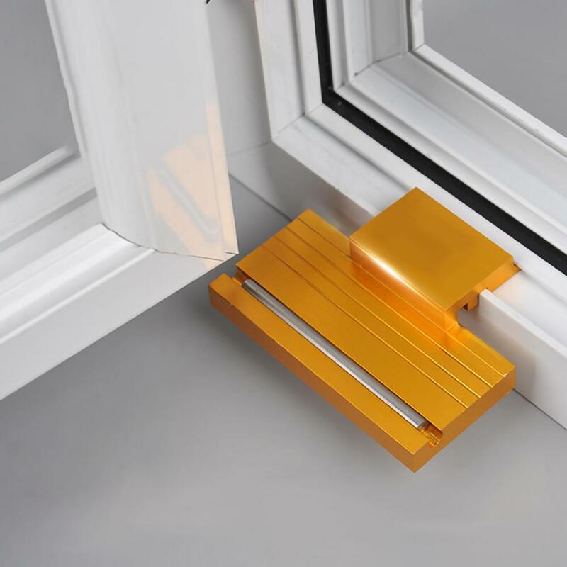 أداة تثبيت نافذة الباب قطعة أثرية بابية نافذة تركيب محدد سبائك الألومنيوم وشاح محدد