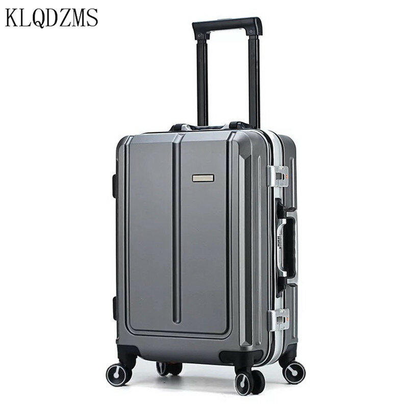 KLQDZMS-حقيبة سفر للجنسين بعجلات ، حقيبة سفر للأعمال ، 20 بوصة ، 24 بوصة