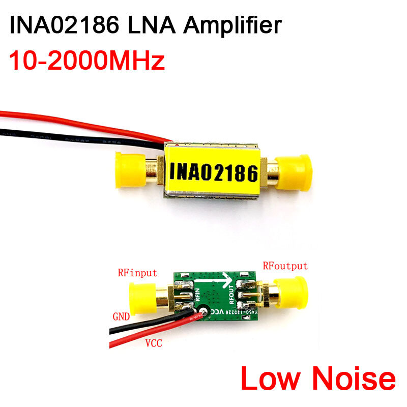 DYKB-مضخم نطاق عريض N02 ، INA02186 ، 10 ميجاهرتز إلى 2000 ميجاهرتز ، مكاسب 32dB RF LNA ، ضوضاء منخفضة ، راديو هام #1