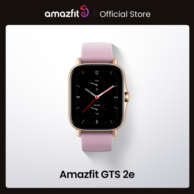 جديد الأصلي العالمي Amazfit GTS 2e Smartwatch 24 أيام عمر البطارية اليكسا المدمج في 5 ATM ساعة ذكية للهاتف أندرويد iOS