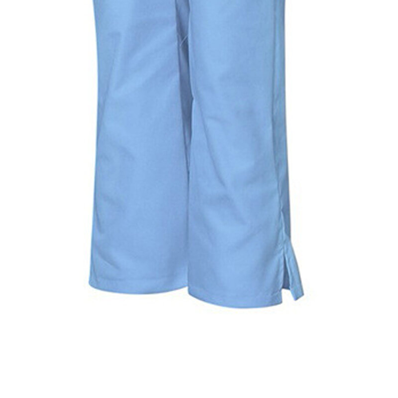 XS-3XL 3 ألوان الرباط مضيئة الساق جيب ممرضة موحدة حجم كبير اليد الناعمة يشعر النساء عيادة العمل السراويل