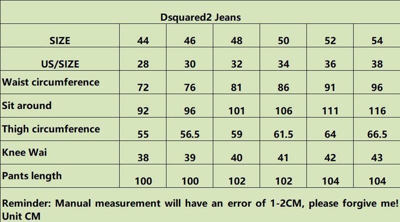 ملابس بانك رائعة لعام 2021 سروال جينز كلاسيكي أصلي Dsquared2 أوروبي إيطالي بتصميم علامة تجارية بناطيل جينز بفتحات لعام 9505