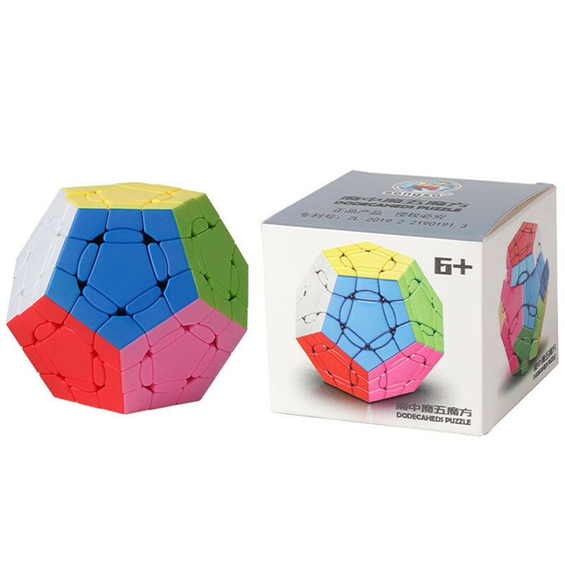 Sengso Meagminx المكعب السحري Dodecaheds لغز للأطفال Cubing ضد الإجهاد التعليمية Cubo Magico اللعب