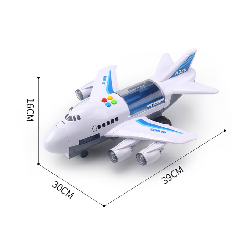 لعب الطائرات للأطفال محاكاة الطائرات لعبة طائرة الركاب نموذج سيارة كبيرة الحجم لعبة طائرة الركاب الاطفال Airliner