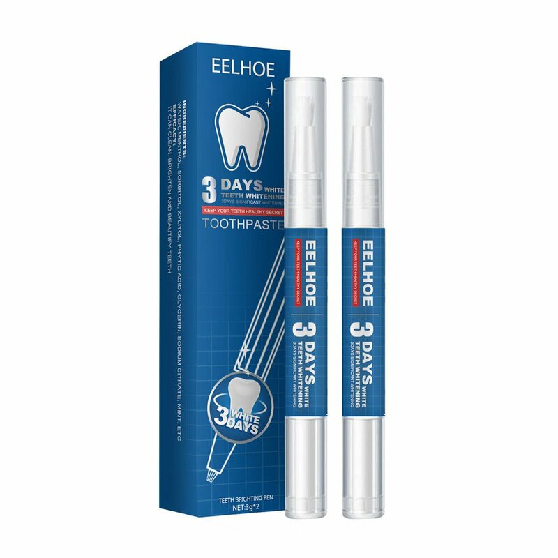2 قطعة تنظيف الأسنان مصل القلم البلاك البقع مزيل الأسنان مبيض الأسنان العناية بصحة الفم مبيض الأسنان