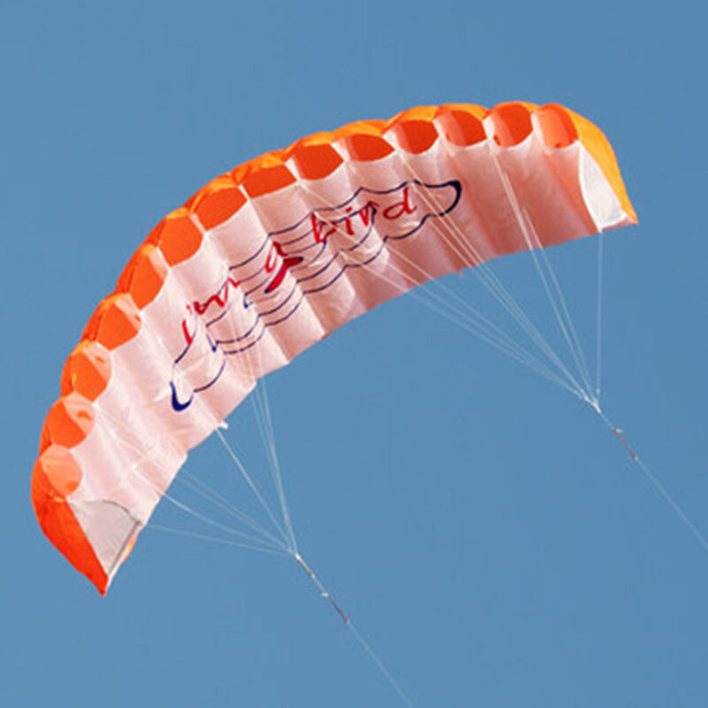 قوة 1.4 متر 140*60 سنتيمتر طائرة ورقية جديدة في الهواء الطلق ألعاب ترفيهية Parafoil المظلة خط مزدوج تصفح ممارسة التنسيق بين اليد والعين ودقة