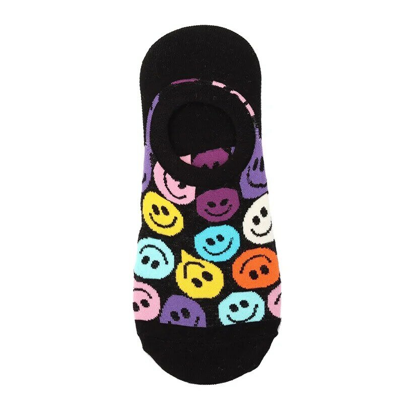 Stealth Ship Socks For Men And Women Cotton Thin Section Ins Popular Socks Spring And Summer Invisible Cute Cartoon Ankle Socks