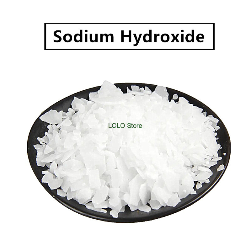 الغسول رقائق الصوديوم هيدروكسيد الصُّودا الكاوِيَة (هيدروكسيد الصوديوم) الصابون المواد الخام
