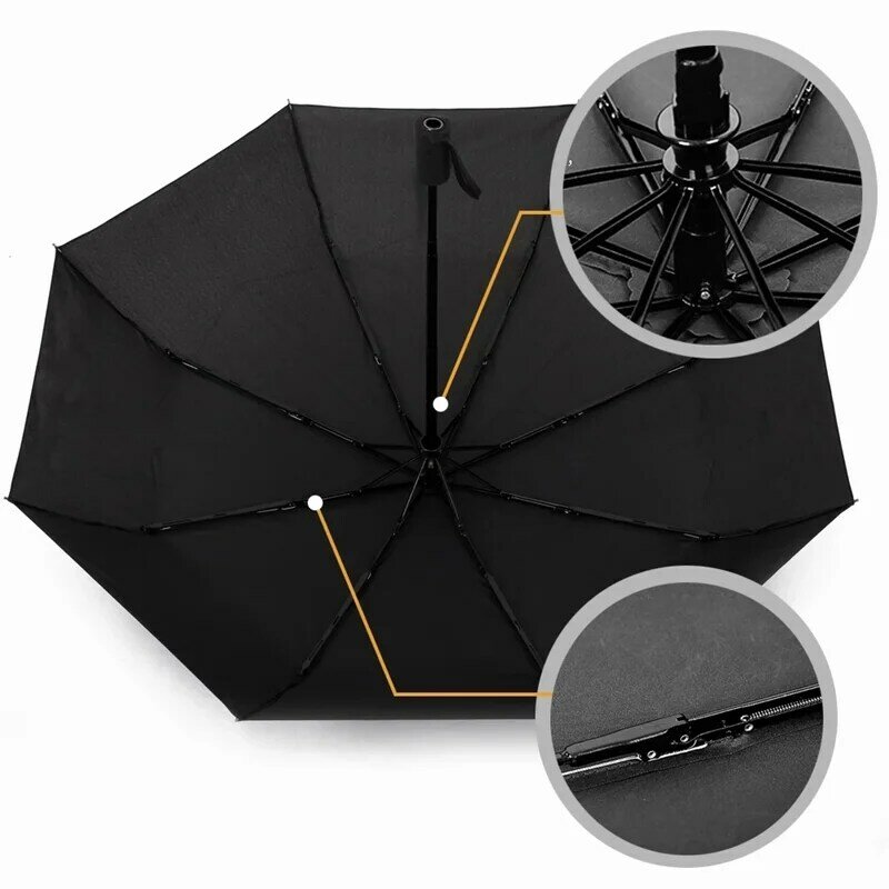 ل HAVAL سيارة التصميم التلقائي بالكامل مظلة قابلة للطي مظلة بطبقة مزدوجة يندبروف التلقائي ظلة
