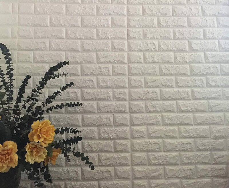 الجدار ملصق ذاتية اللصق ثلاثية الأبعاد الطوب ملصقات رغوة مقاومة للماء خلفية للمطبخ غرفة المعيشة التلفزيون جدار ديكور للمنزل سهل التركيب