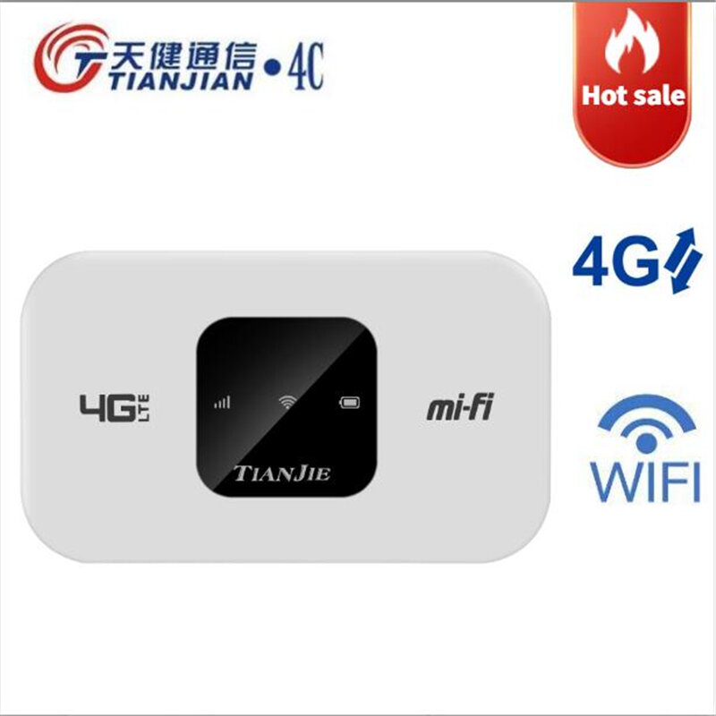 جهاز توجيه عالمي 4G 150Mbps مفتوح/محمول/جيب واي فاي لاسلكي مودم LTE TDD موبايل هوت سبوت سيارة واي فاي + Sim فتحة للبطاقات Mifi 3G