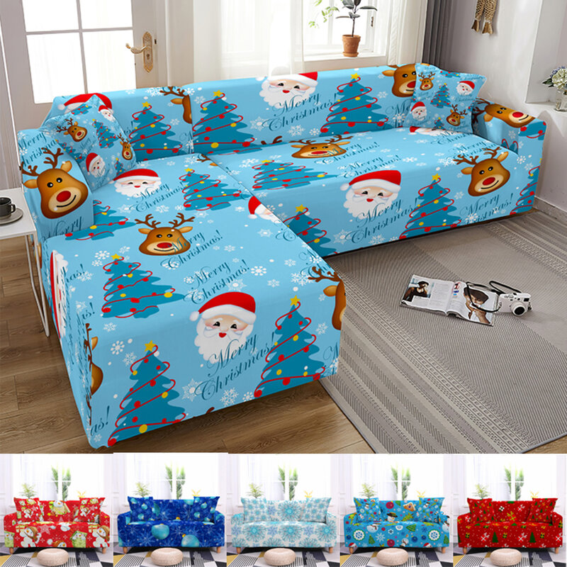 مرونة غطاء أريكة لغرفة المعيشة قابل للتعديل عيد الميلاد الأرائك تشيس يغطي صالة الاقسام الأريكة الزاوية أريكة الغلاف L شكل