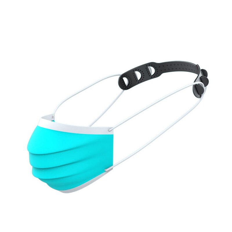 5 قطعة قابل للتعديل قناع الوجه سدادات حماية الأذن هوك تمديد Grips مشبك حزام حامل اكسسوارات