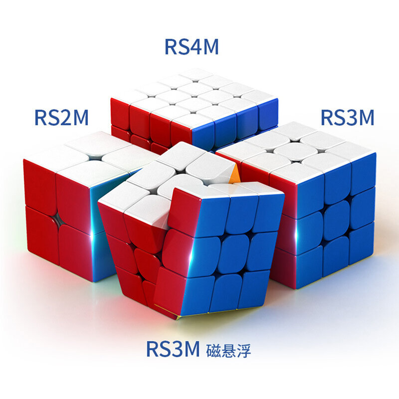 Moyu المغناطيسي مكعب 3x3x3 المكعب السحري ضد الإجهاد ألعاب ألغاز ألعاب متململة للأطفال 3x3 Cubo Magico المهنية التعليمية #6