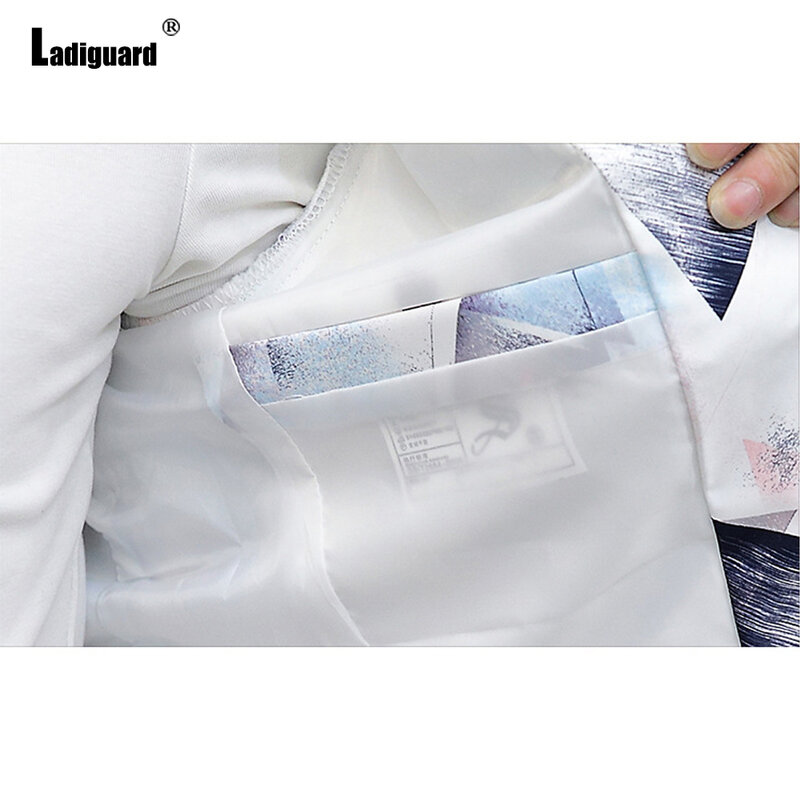 ملابس خارجية من Ladiguard بمقاس كبير للرجال أنيقة كلاسيكية بطباعة ثلاثية الأبعاد بنمط Kpop لعام 2021 سترات ذات صدر واحد للرجال ولرجال الأعمال