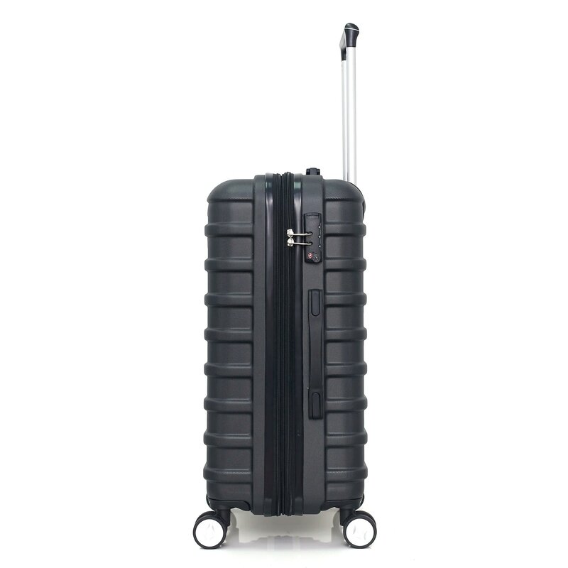 الأمتعة 3 قطعة مجموعة abs الأمتعة hardside حقيبة ضوء الوزن مع expandableCase/السفر حالة/المتداول suitcase180821316