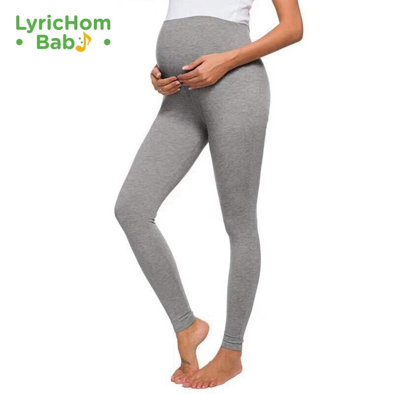 LyricHom-بنطلون دافئ للحوامل ، ملابس الأمومة ، مريح ، آمن وصحي ، خصر مرتفع ، للنساء الحوامل
