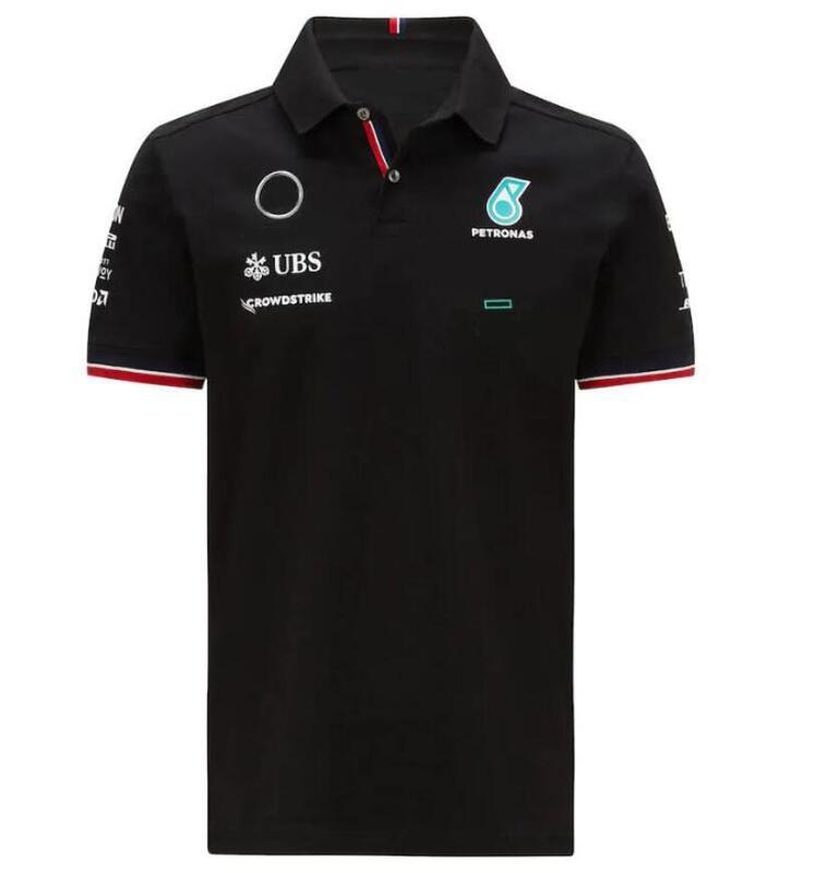 F1 الفورمولا واحد سباق قميص بولو صيف جديد F1 قميص نفس النمط التخصيص