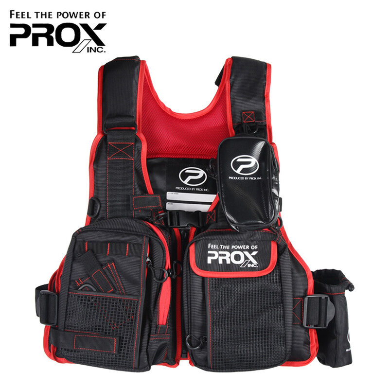 الأصلي PROX سترة لصيد السمك متعددة الوظائف الصيد الملابس متعددة الصيد معالجة أكياس التخزين