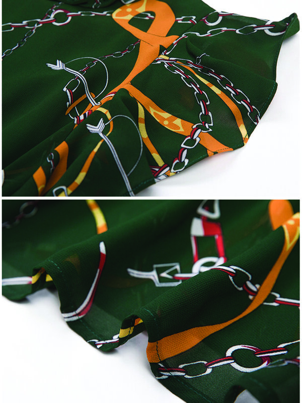 فستان حياكة من JACKIE OLOMM NF7007 نسائي عالي الجودة أقمشة تنورة طويلة ذات أنماط ذاتية التصميم ومطبوعة
