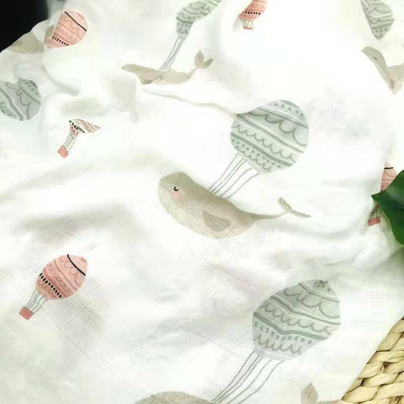 100% الخيزران الألياف بطانية موسلين للأطفال قماش للف الرضع لحديثي الولادة البطانيات الأطفال منشفة استحمام لينة جدا متعددة الاستخدام حفاضات كبيرة الفراش
