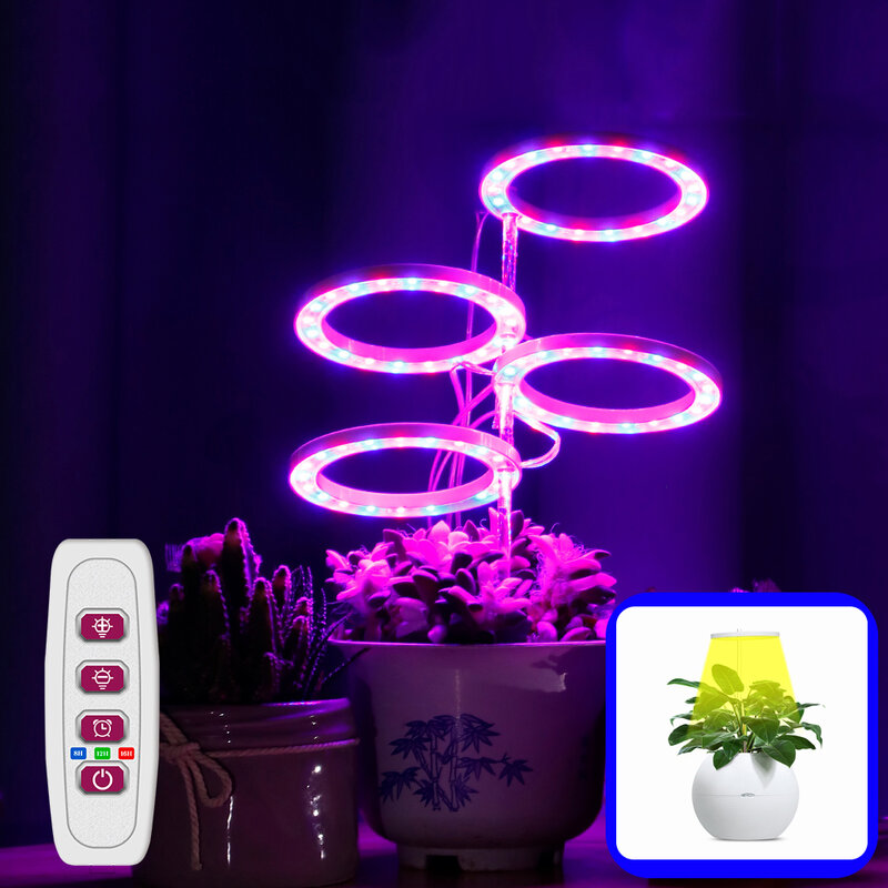 LED تنمو ضوء USB داخلي كامل الطيف فيتو تنمو مصباح Phytolamp للنباتات 5 فولت مصباح لنمو النباتات الإضاءة للنباتات داخلي