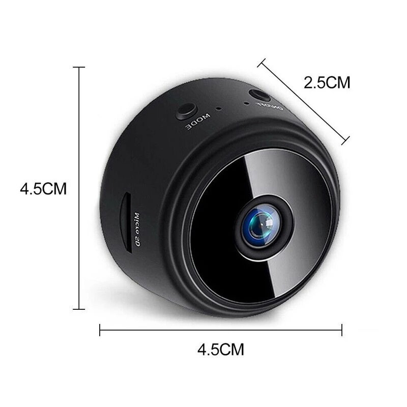 2022 الأصلي A9 كاميرا مراقبة فيديو واي فاي كاميرا hid دن الأمن التحكم عن بعد للرؤية الليلية كشف المحمول كاميرا ip