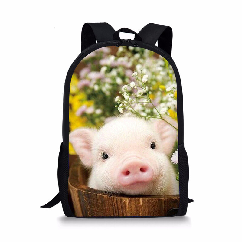 أطفال موضة حقيبة الظهر الصغير الخنازير نمط حقيبة مدرسية للأطفال Kawaii الحيوان طفل حقيبة مدرسية s حقائب النساء