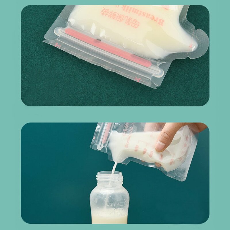 30 قطعة 150 مللي الحليب تخزين حقيبة تخزين حليب الأم المتاح الطازجة حفظ حقيبة سعة صغيرة تخزين حقيبة