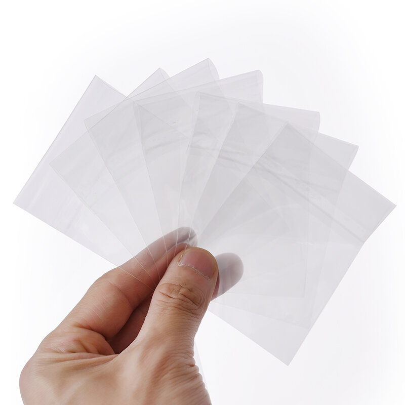 1000 قطعة/الوحدة حامي بطاقة شفافة ل ألعاب المجلس جمع الأكمام