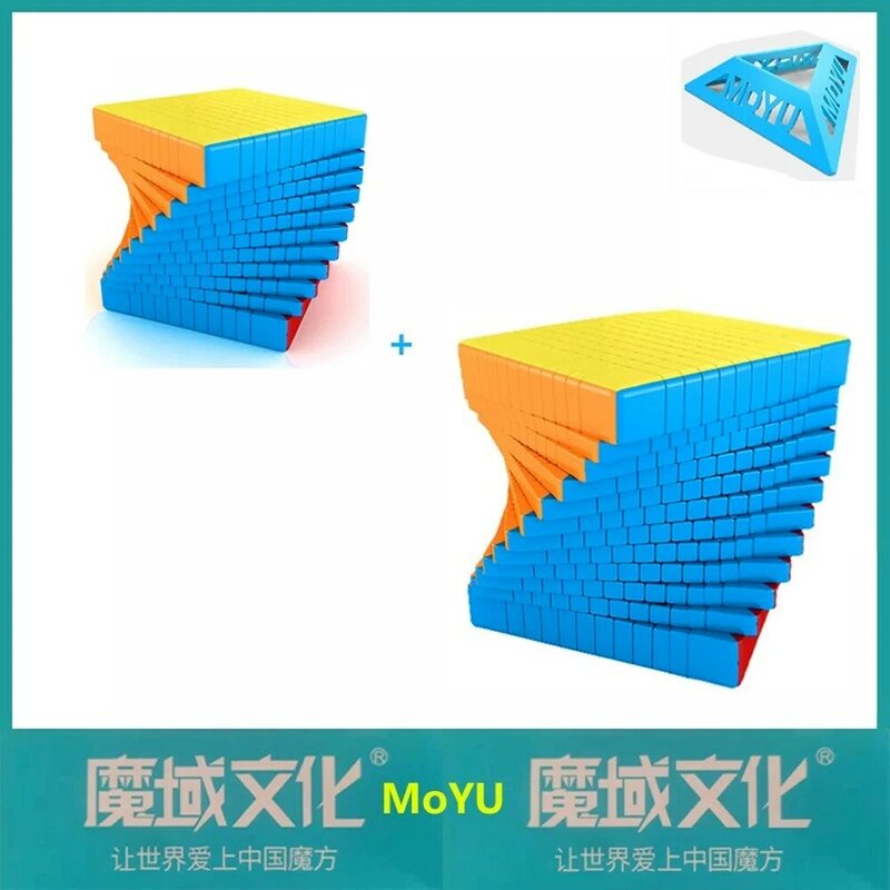Moyu Meilong 3x3x3 كوبو ماجيكو 4x4x4 5x5x5 6x6x6 7x7x7 8x8x8 9x9x9 10x10x10 11x11x11 12x12x12 سرعة التعليمية مكعبات سحرية مجموعة