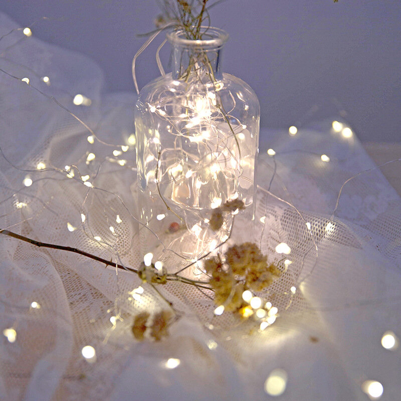 عيد ميلاد سعيد الديكور الماس الجنية أضواء سلسلة تعمل بالبطارية عيد الميلاد عطلة الزفاف زينة لحفلات المنازل مصابيح السنة الجديدة 2022