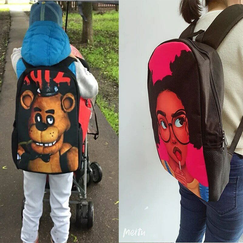 الحقائب المدرسية للفتيات الإناث الكرتون الكعك تصميم حقيبة المدرسة للفتيات سعة كبيرة الحقائب المدرسية Mochila الأنثوية Escolar