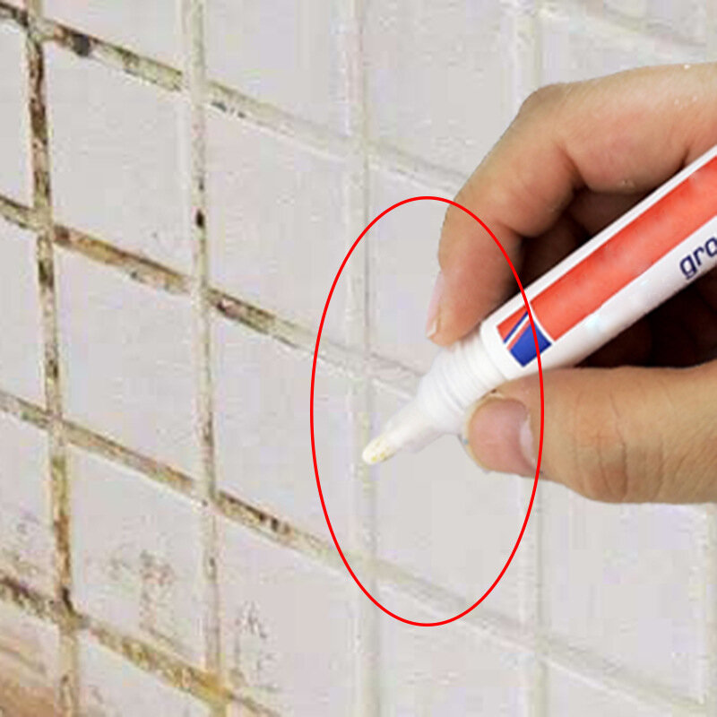 المنزل بلاط الجص علامة إصلاح الجدار القلم الأبيض الجص علامة عديم الرائحة غير سامة للأرضيات البلاط