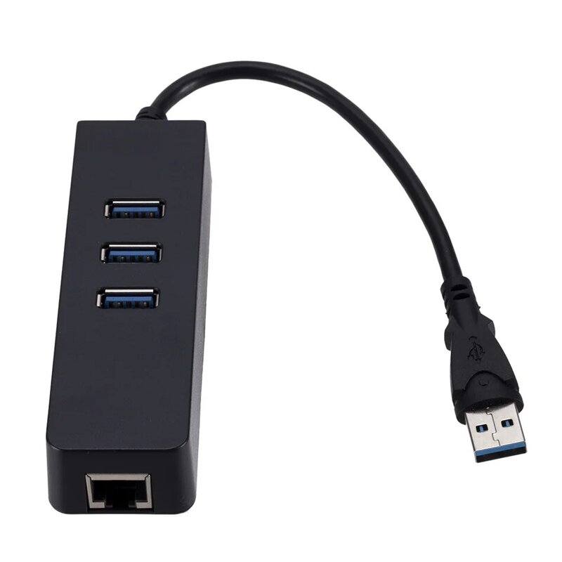 USB3.0 جيجابت إيثرنت محول 3 منافذ أوسب 3.0 هاب أوسب إلى Rj45 لان شبكة بطاقة ل ماك بوك ماك سطح المكتب مايكرو أوسب شاحن