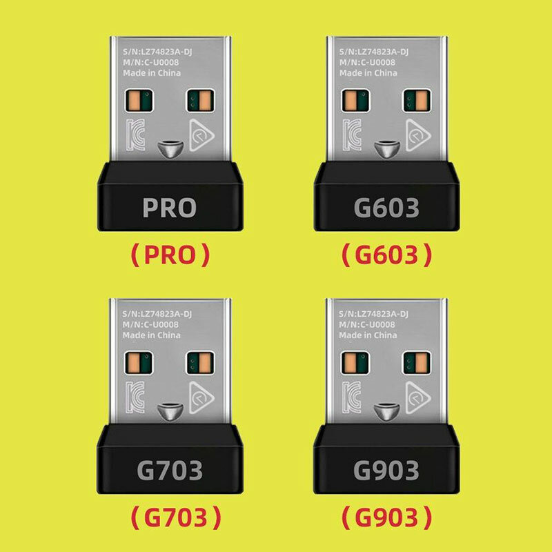 ل Logitec G سلسلة G903 G403 G900 G703 G603 G برو Usb دونغل إشارة استقبال محول اللاسلكية لعبة ماوس محول الملحقات