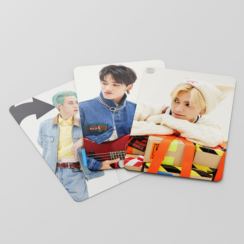 54 قطعة/المجموعة NCT 2020 جديد ألبوم الرنين المشارك Lomo بطاقات الأزياء صور بطاقة بريدية Kawaii القرطاسية هدية