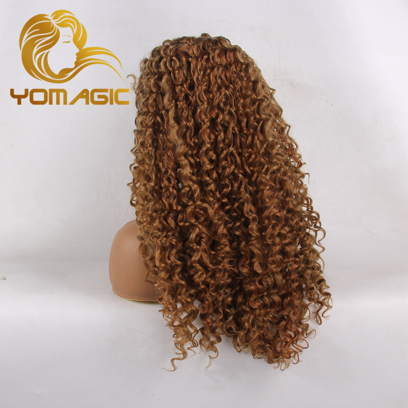 Yomagic بني داكن اللون الاصطناعية الشعر الدانتيل الجبهة الباروكات للنساء خط الشعر الطبيعي ل تأثيري غلويليس الدانتيل الباروكات