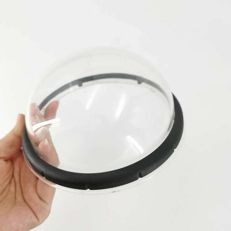 3 قطعة 14.7 سنتيمتر جديد تحديث المطاط شفاف الاكريليك الزجاج العضوي نصف دائري غطاء جوفاء هود