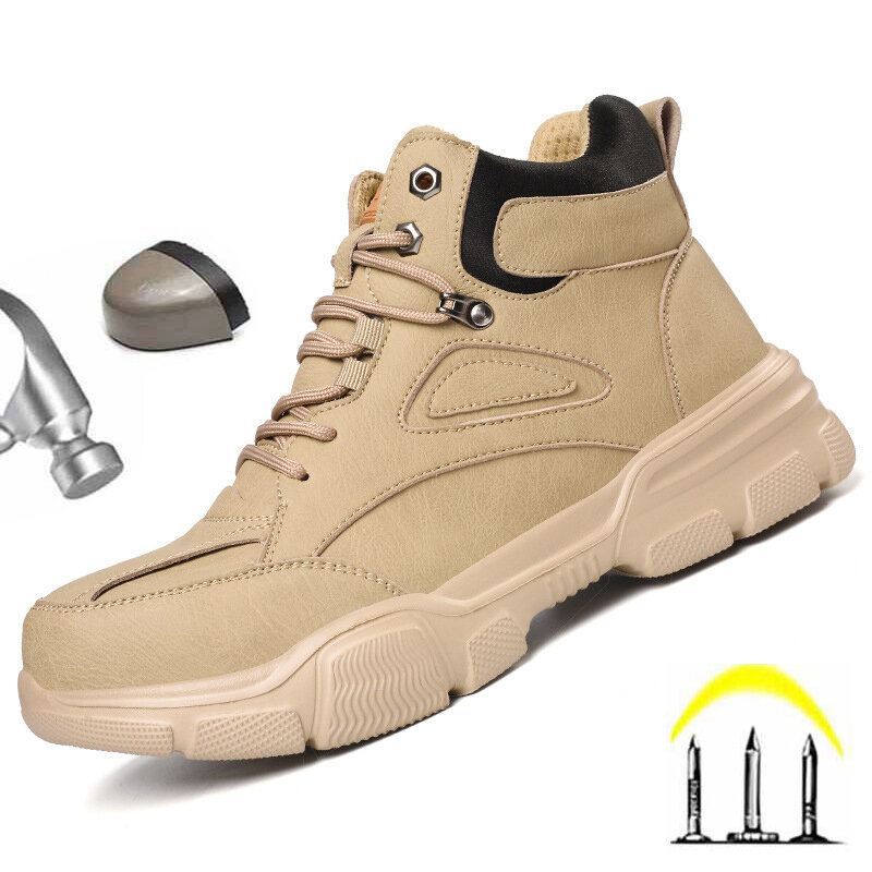 الذكور أحذية أمان العمل أحذية رياضية غير قابل للتدمير سلامة العمل أحذية الشتاء أحذية الرجال الصلب حذاء مزود بفتحة للأصابع رياضة السلامة أحذية دروبشيبينغ