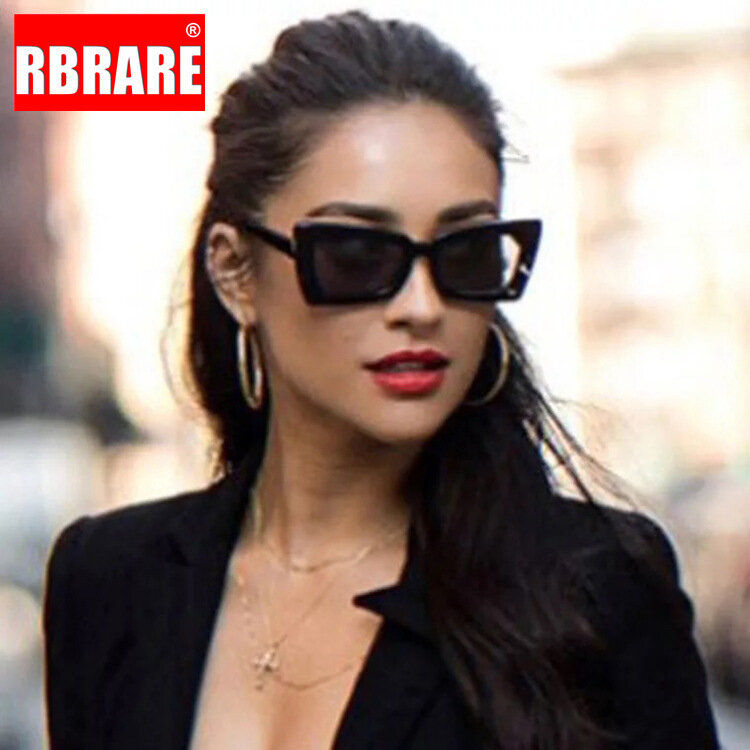 RBRARE-نظارات شمسية مربعة للنساء ، نظارات شمسية كلاسيكية فاخرة للنساء ، نظارات شمسية نسائية ريترو ، تسوق Oculos De Sol Feminino UV400